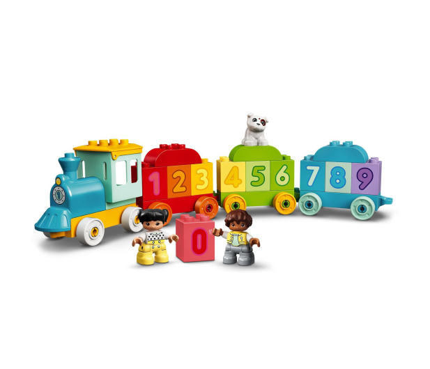 LEGO DUPLO 10954 Pociąg z cyferkami – nauka liczenia - 1019948 - zdjęcie 4